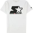 thumbnail image 1 of STARTER Mens The Boogie Graphic T-Shirt, White, Small, 1 of 2