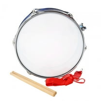 STARTIST 13" Snare Drum Music Drums Portable with Shoulder Strap Percussion Instrument Double Tone Drum for Kids Boys Girls Beginners Blue