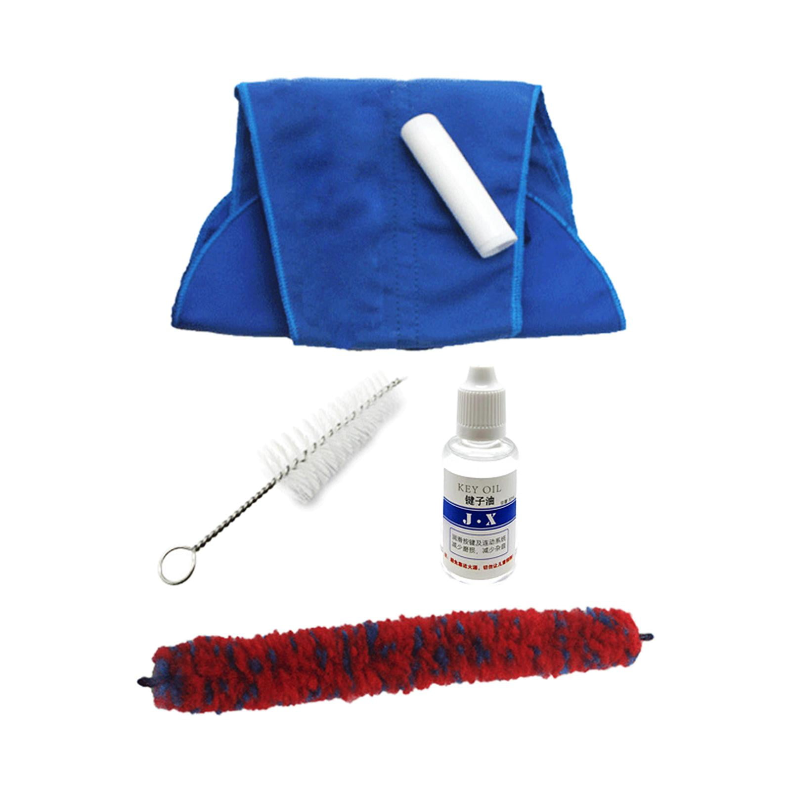 STARTIST 5Pcs Saxophone Sax Cleaner Care Cleaning Kits for Bass Alto
