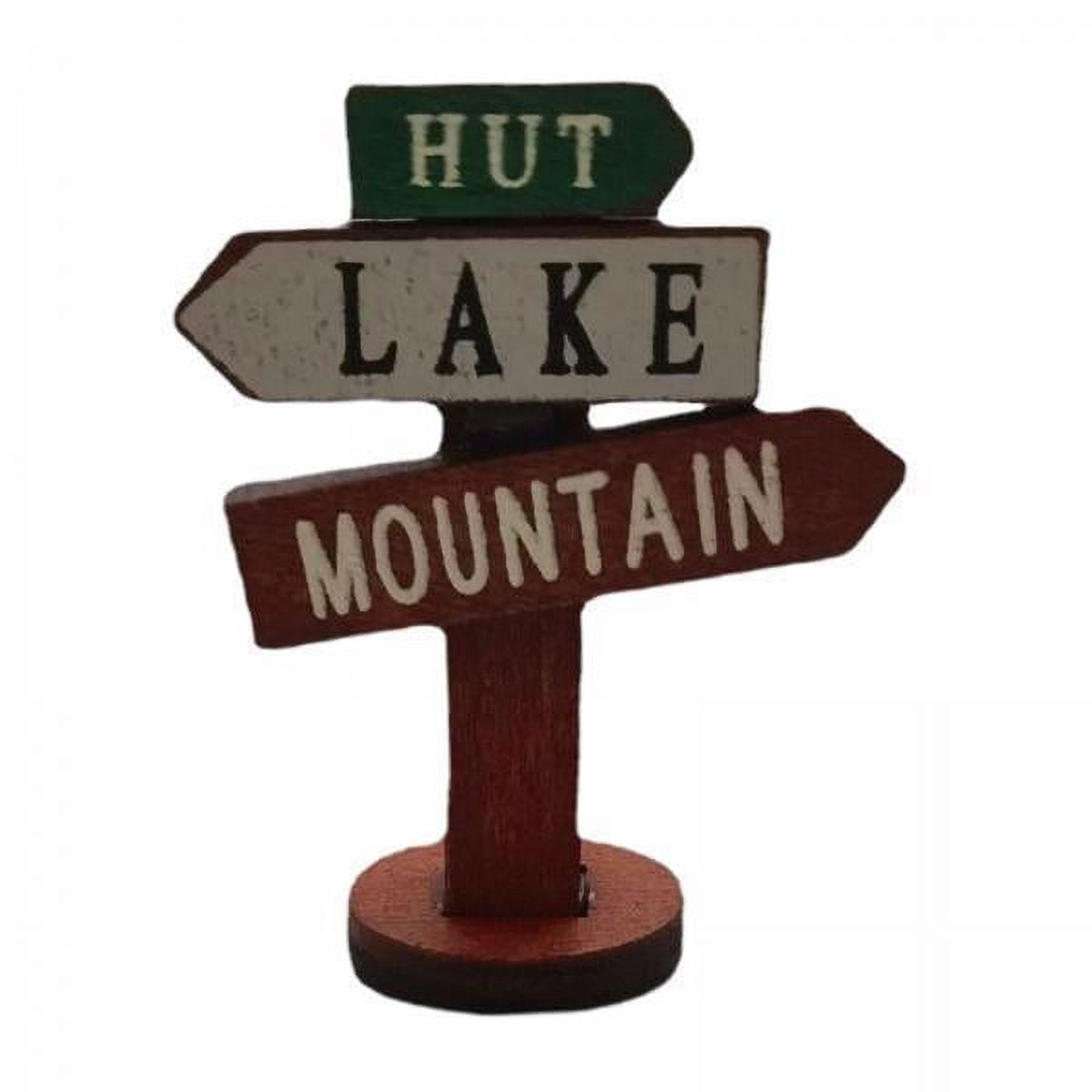 STARTIST 5X Mini Signpost Cute Painted Guidepost Model Collectible for ...