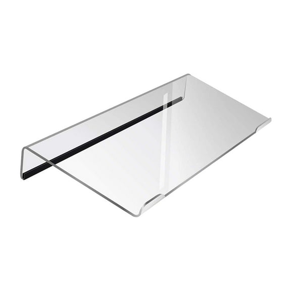 STARTIST Acrylic Keyboard Holder, Computer Keyboard Stand ,Acrylic Tilted Keyboard Holder Tilt PC Keyboard Stand Riser for Home Office