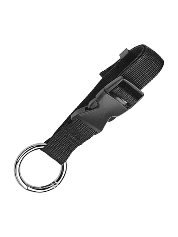 Add a Bag Luggage Strap Jacket Gripper Holder, Carry Clip Strap Travel Coat Clip for Bag, Heavy Duty Baggage Suitcase Belt Black