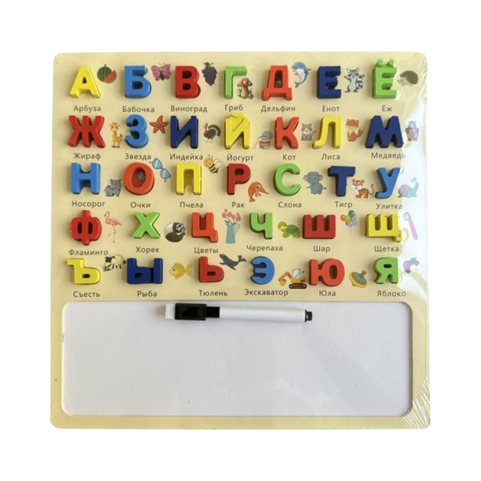 STARTIST Alphabet Puzzles Board Valentines Day Gifts Russian Learn Hand