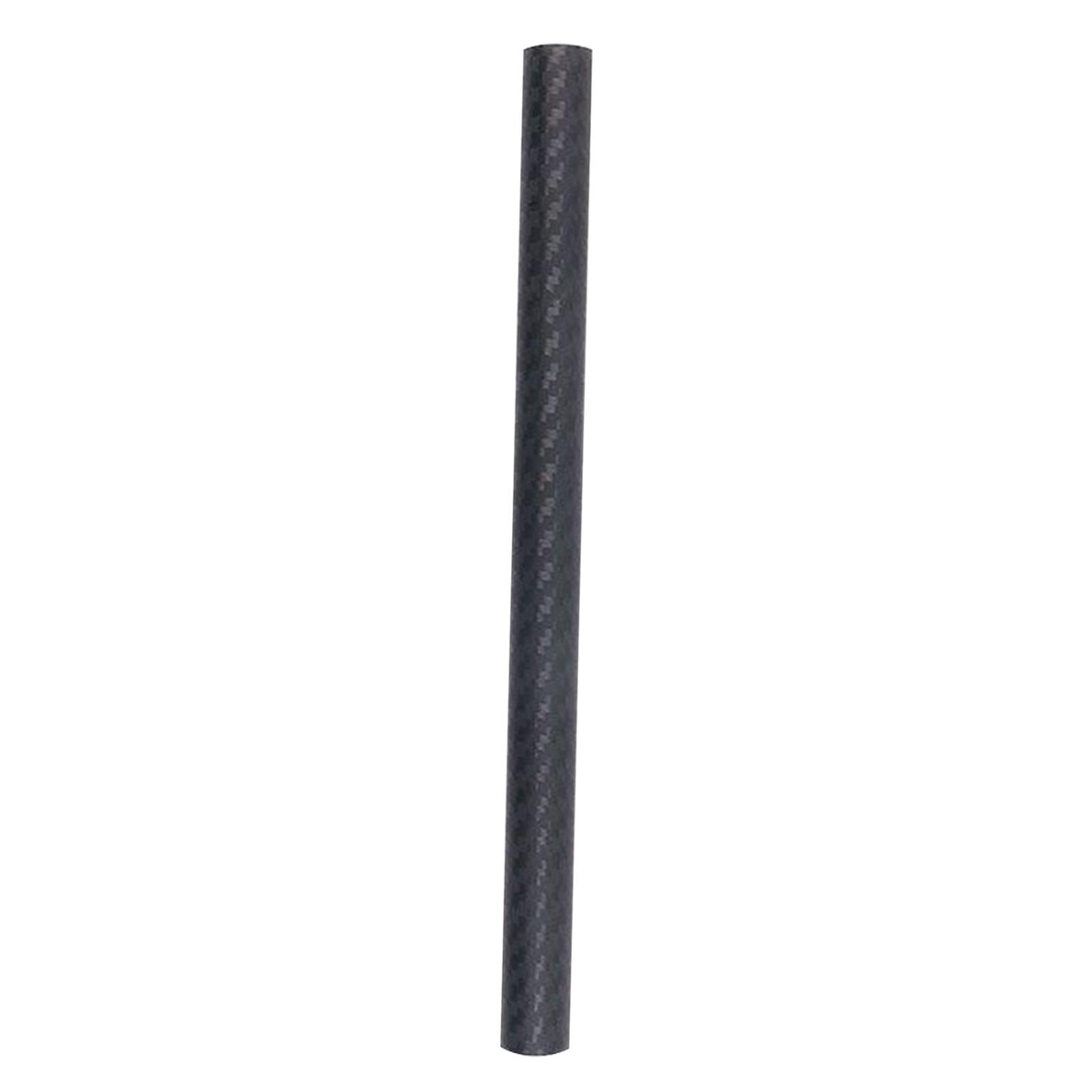 Uxcell Carbon Fiber Round Tube 30x28x500mm 3K Roll Wrapped Matt For RC