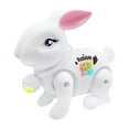 thumbnail image 1 of STARTIST Electric Pet Toy Electronic Interactive Toy Sound Effect Electric Walking Rabbit Toy for Early Education Party Favor Crawling White, 1 of 8