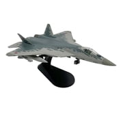 STARTIST Fighter Jet Model Airplane Model,1/72 Scale, Alloy,Metal,SU-57 Fighting Diecast Plane Model Toy,for Collection and Gift