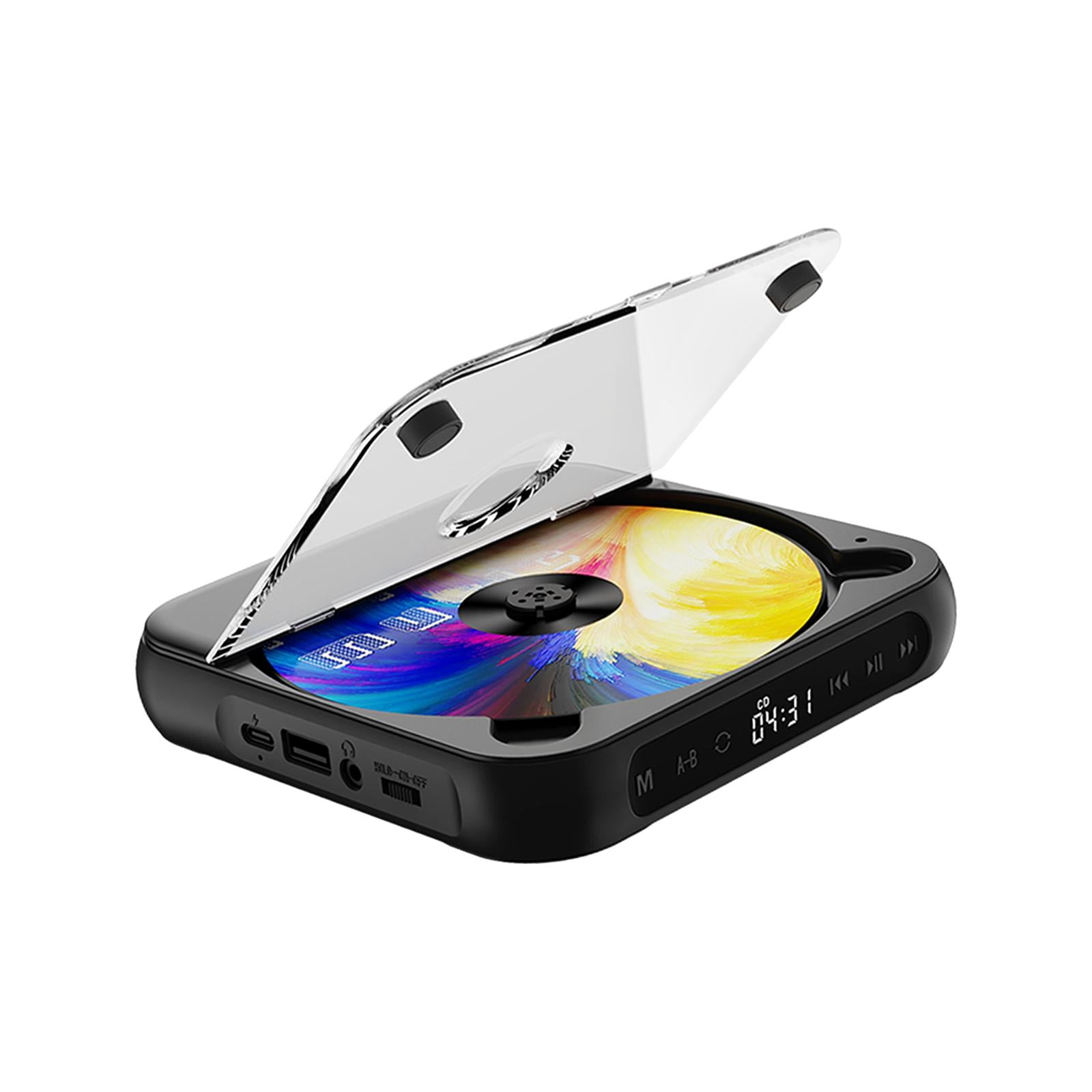 STARTIST Home CD Player Compact Audio Music Player for Friends Language Learners Kids Black