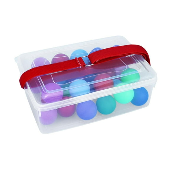 STARTIST Shaking Swing Balls Party Game, with 30 Balls,with Waist Belt Fun Family Game for Summer,Holiday,Backyard,Lawn,Yard Red Elastic Belt