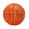 thumbnail image 1 of STARTIST Sports Throw Pillow Pillow Toy, Multipurpose Huggable Decorative Sports Ball Pillow for Valentine, Living Room Travel basketball S, 1 of 8