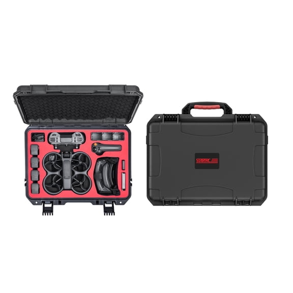 STARTRC Avata 2 Case,Waterproof Carrying Hard Case for DJI Avata 2 Fly More Combo with DJI Goggles 3/RC Motion 3/FPV Remote Controller 3,Battery Charging Hub,FPV Drone Accessories