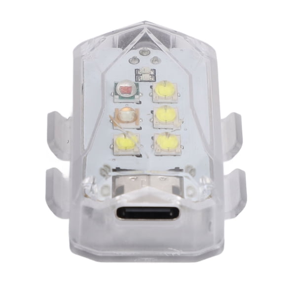 STARTRC Drone Strobe Light for Mini 4 Pro Air 3 Night Flight FAA Anti Collision Rechargeable LED Lamp (1.57 inches / 4 cm)