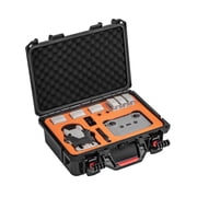 STARTRC PHOTO Hard Shell Travel Case for DJI Mini 4 Pro & RC 2/RC-N2   Waterproof Shockproof Carrying Case for Fly More Combo, Batteries, Charger & Accessories