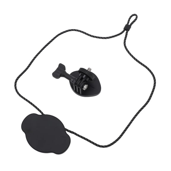 STARTRC Magnetic Action Camera Chest Mount with Lanyard Neck Strap, First Person View Multi-Angle Adjustment, Portable Holder for Action 3 and Action 2 (5.12 inches / 13 cm)