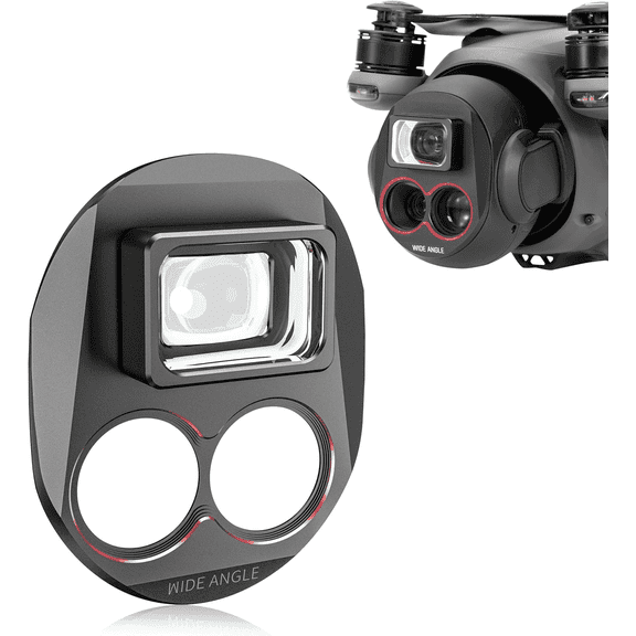 STARTRC PHOTO Wide Angle Lens for DJI Mavic 4 Pro, 110 HD Optical Glass, Magnetic Attach, Multi-Coated Camera Lens