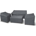thumbnail image 1 of STARTWO 31" x 27" x 30" Gray Patio Furniture Cover Set, Water-Resistant, 1 of 7