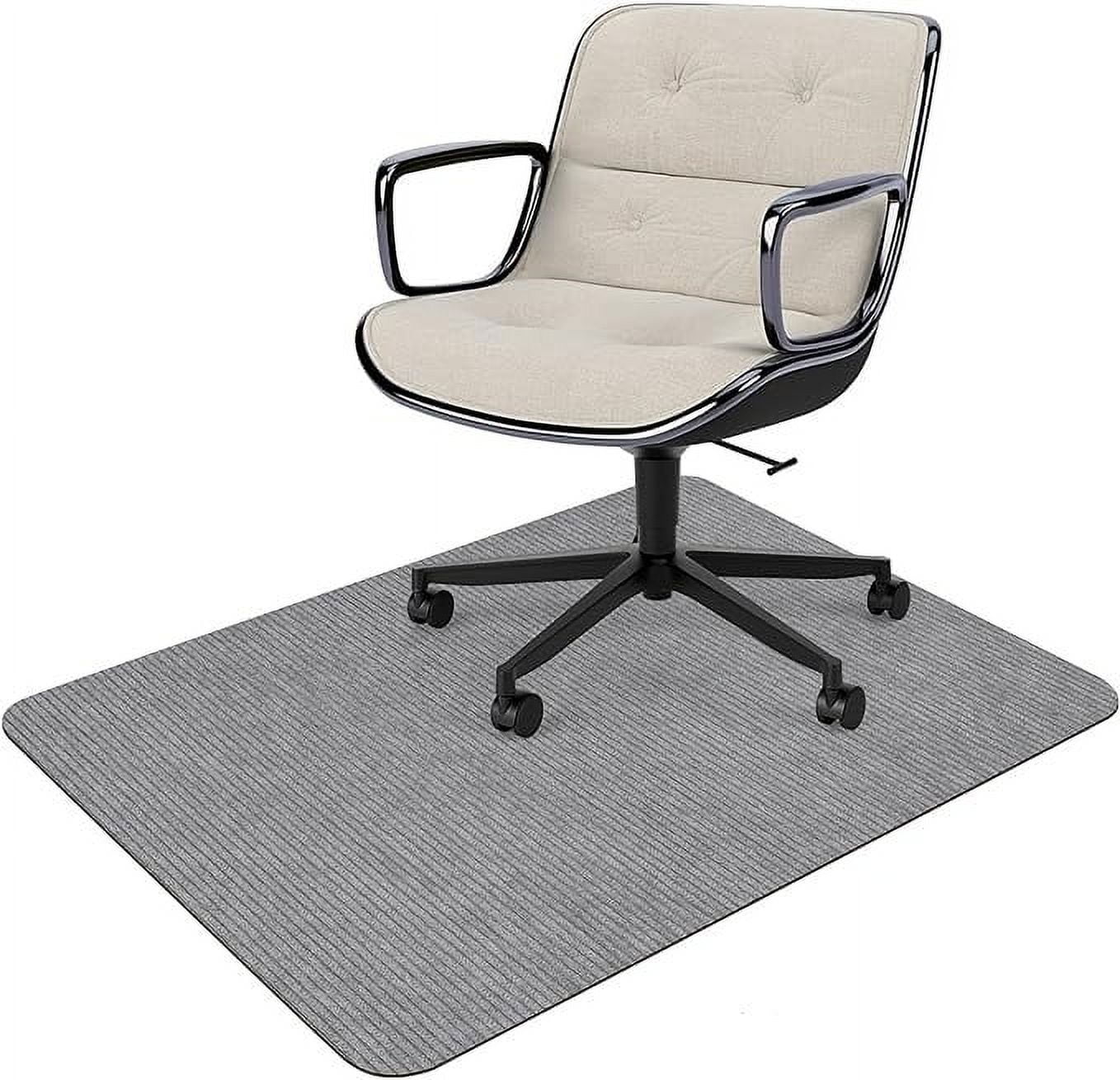 STARTWO Chair Mat, HeavyDuty AntiSlip Thick Felt Ofiice Chair Mat for Various Kinds of Floors