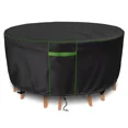 thumbnail image 1 of STARTWO Outdoor Furniture Cover Waterproof 110"Dia Heavy Duty Patio Table and Chairs Covers, 1 of 8
