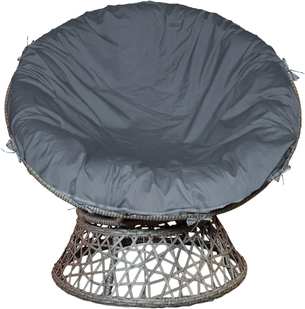 "STARTWO Large Papasan Cushion Cover, 50""D 600D Waterproof Oxford