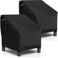 thumbnail image 1 of STARTWO Patio Chair Covers 2 Pack Outdoor Furniture Covers Waterproof Fit for 32" Lx 37" W x 36" H, Lounge Deep Seat Cover, Heavy Duty Chair Covers for Lawn Furnitures, 1 of 8