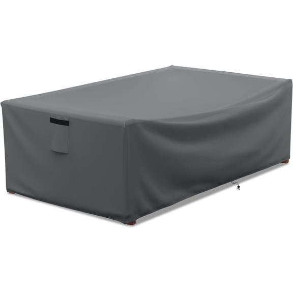 STARTWO Patio Furniture Covers Waterproof for Coffee Table Cover, Heavy Duty Durable Rectangular Outdoor Table Cover