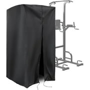 STARTWO Pull Up Bar Station Protective Cover, Waterproof& Dustproof Cover for Power Tower Dip Station Dip Stands,40×42×64in