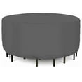 thumbnail image 1 of STARTWO Waterproof Outdoor Heavy Duty Patio Round Table Cover for Outdoor Table & Chairs Set, 1 of 7