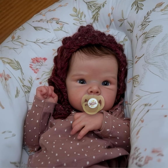 STARVOYAGE Reborn Baby Dolls 18 Inch Open Eye Soft Cloth Body Real Life Babies Cute Lifelike Handmade Poseable Kids Birthday Gift