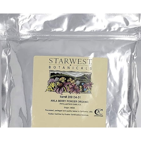 STARWEST AMLA BERRY POWDER ORG 4 OZ 4 OZ