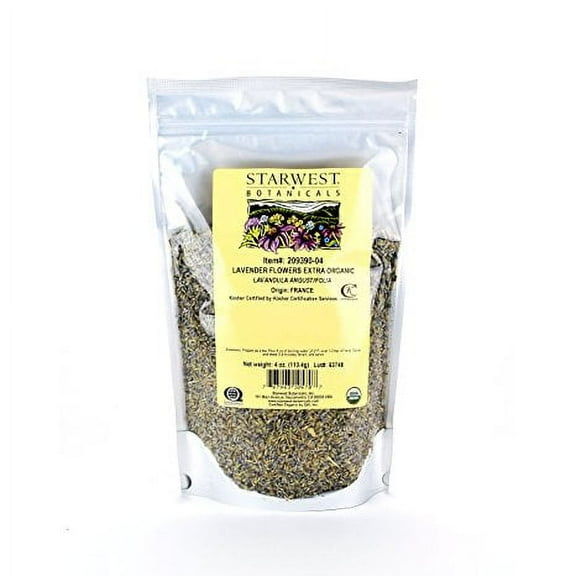 Starwest Lavender Flowers Extra Organic 4 oz.