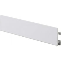 STAS Cliprail Max Picture Hanging System Set White - Rail System for Art and Pictures Without Nails - Mirror Track System - Covers 4.92ft 150 cm of Wall Space   Installation Kit