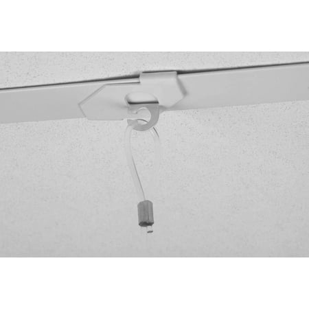 STAS Drop Ceiling Hook + Loop Perlon Cord + Zipper Pro Security Hook 59" perlon Cord