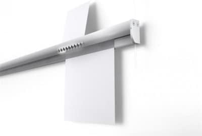 STAS Paper Rail 39 3/8", Matte Silver