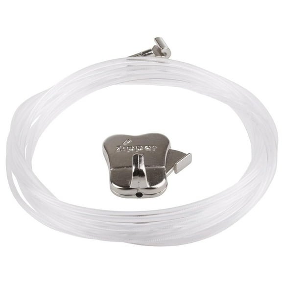 STAS picture hanging cable: STAS + perlon cord 59 inch + zipper hook - 5 pack