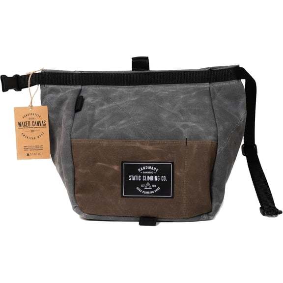 STATIC Waxed Canvas Chalk Bucket | GUNPOWDER