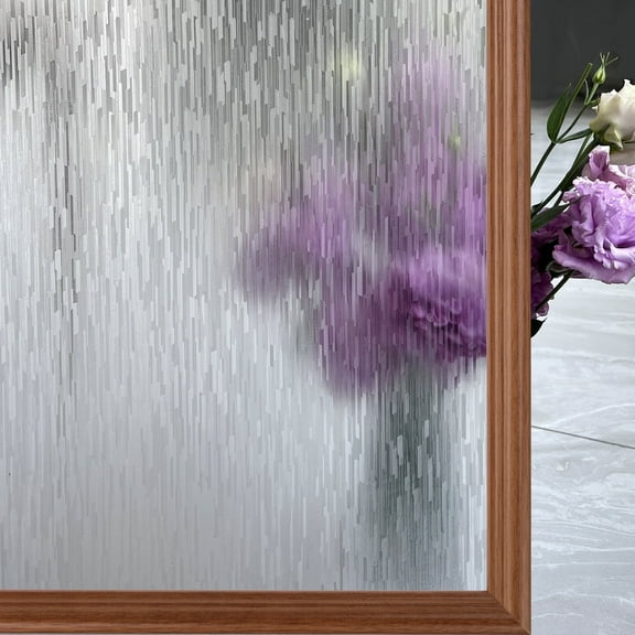 STATINT 17.5 in x 78.7 in Frosted Rain Privacy Window Film