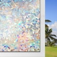 thumbnail image 1 of STATINT Window Privacy Film, Stained Glass Window Film 17.5 x 78.7 inches Window Tint for Home, 3D Non-Adhesive Static Cling Rainbow Window Film, Vinyl, 1 of 9