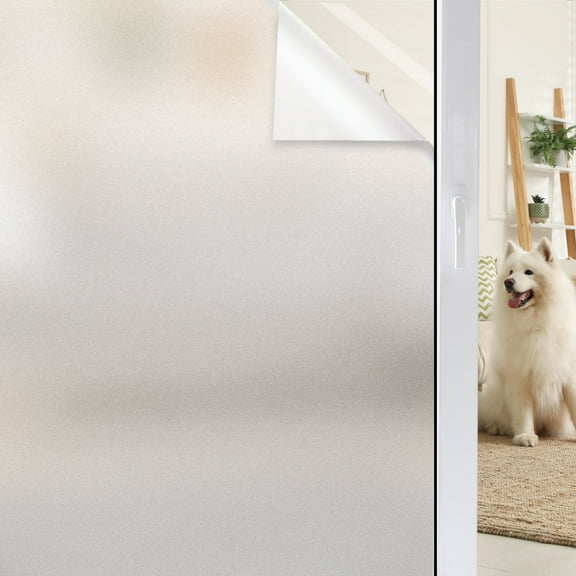 STATINT Window Privacy Film 23.6 in x 78.7 in Frosted Window Tint for Home, Frosted Window Film Static Cling Anti-UV, Non-Adhesive Window Coverings Film