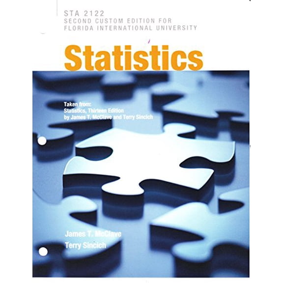 Pre-Owned STATISTIC (LL)-TEXT >CUSTOM< @ @ Paperback