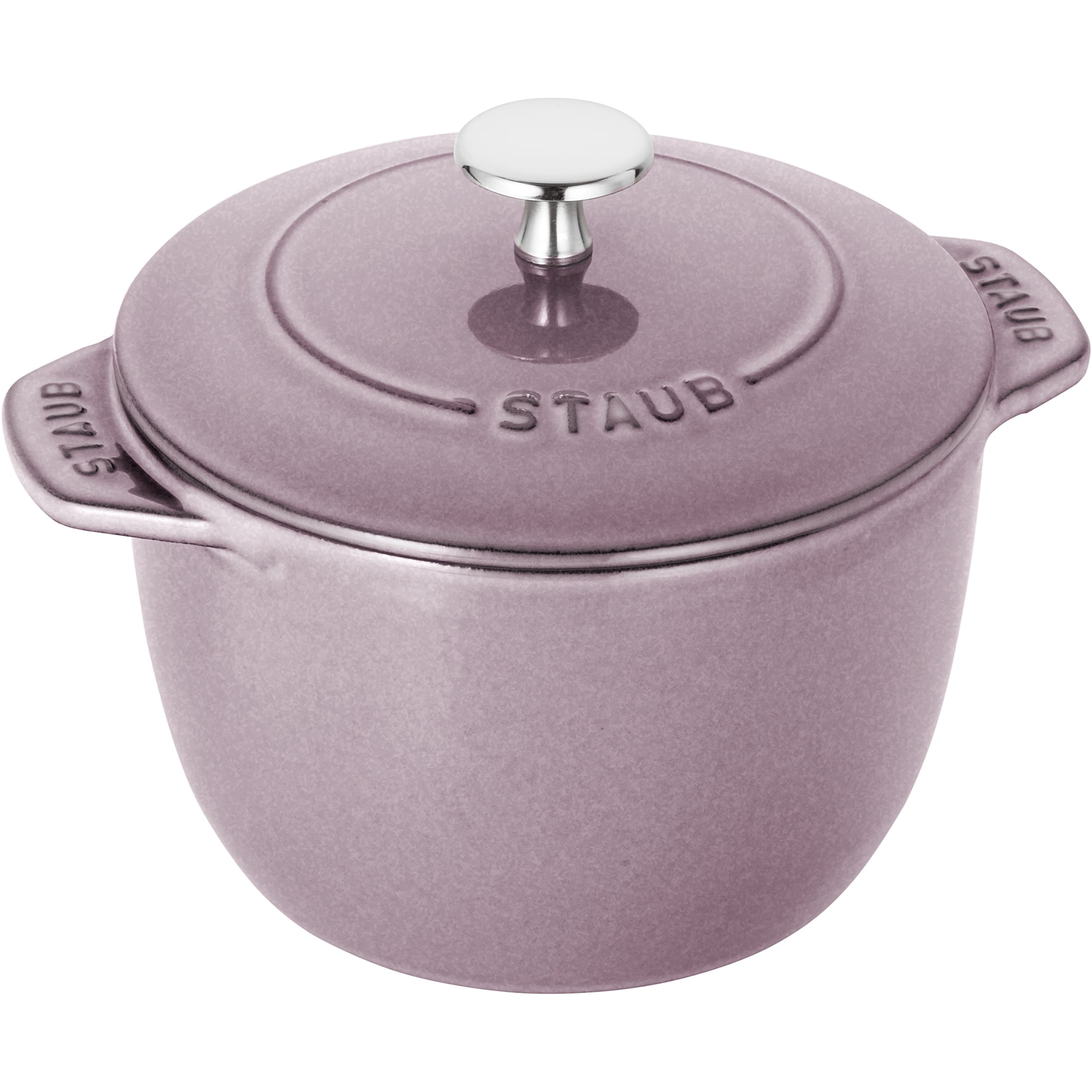 Staub 1.5‑Qt Petite French Oven – Graphite Grey | Enameled Cast Iron Cocotte, Made In France 1 thumbnail image