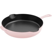 STAUB Cast Iron 11-inch Traditional Deep Skillet - Peony Pink