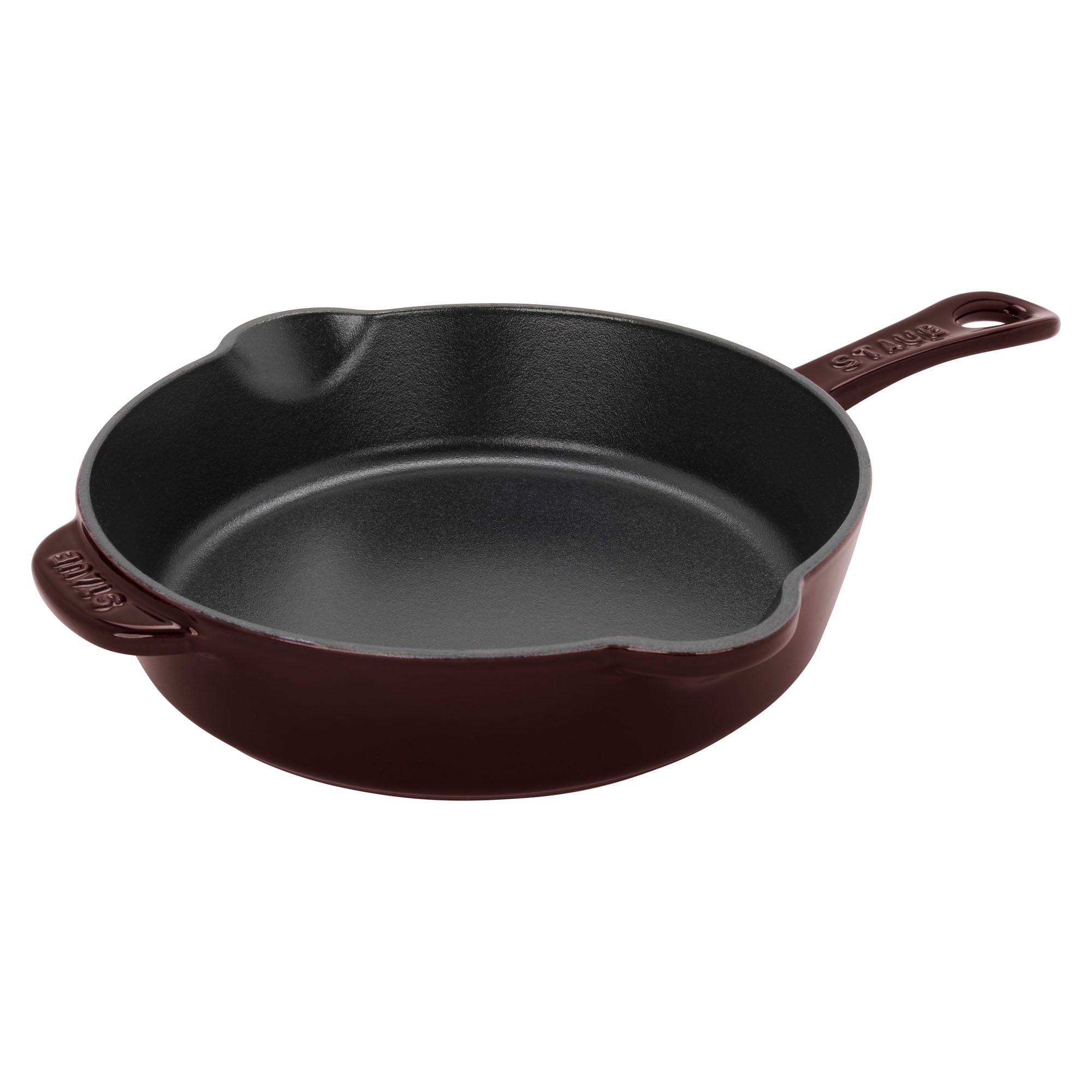 Grenadine Cast Iron 8.5-inch Deep Skillet with Ceramic Coating
