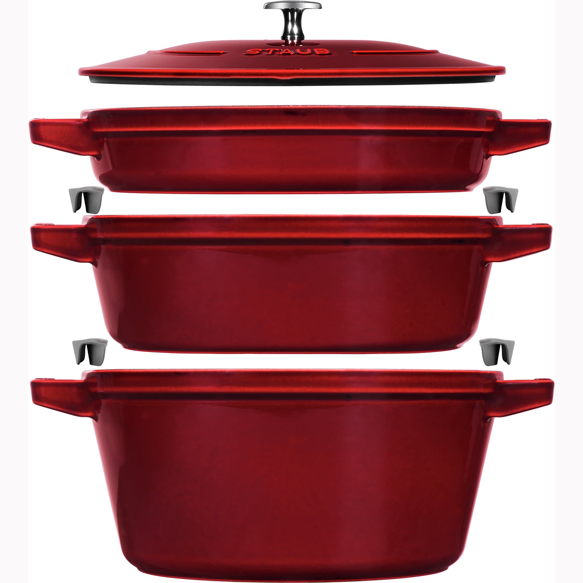 https://i5.walmartimages.com/seo/STAUB-Cast-Iron-Set-4-pc-Stackable-Space-Saving-Cookware-Set-Dutch-Oven-with-Universal-Lid-Made-in-France-Grenadine_624ab5e2-5af3-49a5-8035-a8133ec6d57f.a97b7906a3f6f853f822e500536f95cf.jpeg