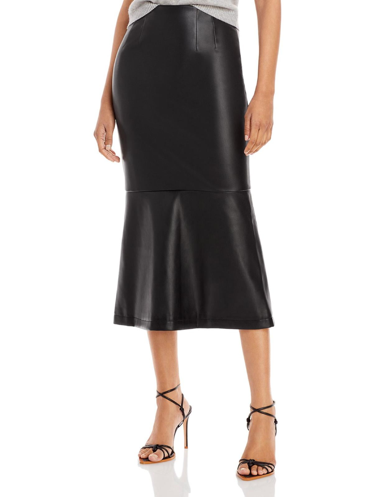 STAUD womens Laurel Skirt, 00, Black - Walmart.com