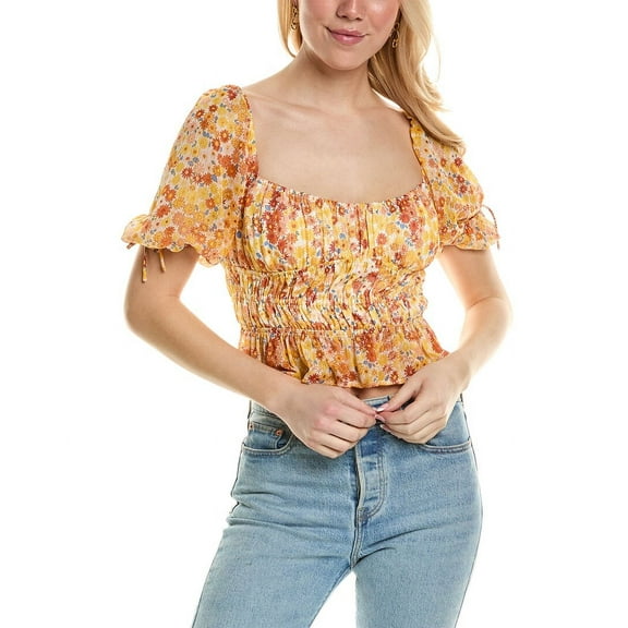STAUD womens Faye Top, L