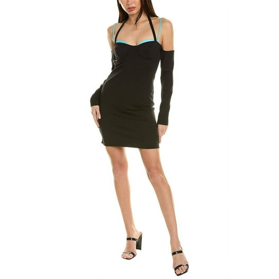STAUD womens Graphite Dress, m, Black