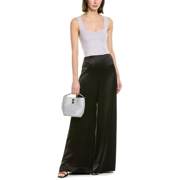 STAUD womens Luke Pant, xs, Black