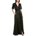 thumbnail image 1 of STAUD womens  Millie Maxi Shirtdress, 00, Black, 1 of 3