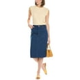 thumbnail image 1 of STAUD womens  x Wrangler The Pencil Skirt, 29, Blue, 1 of 5