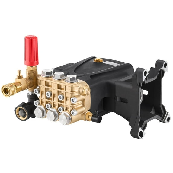STAWAY 1" Shaft Pressure Washer Pump - 4200 PSI, 4.2 GPM, Durable Triplex Design, Easy Maintenance, Compatible with Simpson MorFlex & Santoprene