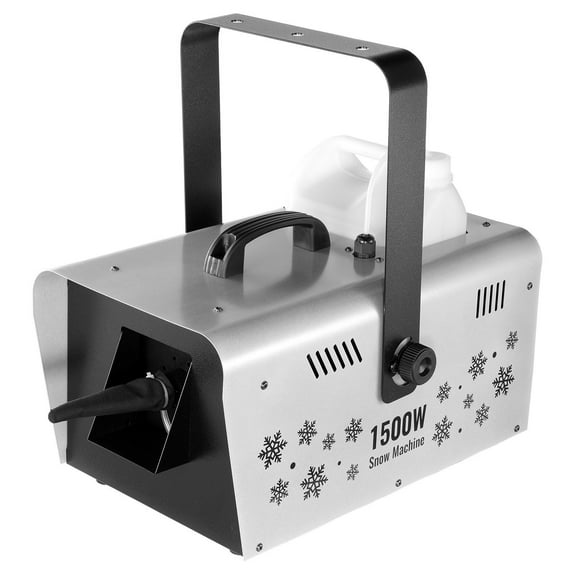 STAWAY 1500W Snow Machine - High-Performance Wireless Snow Maker with 5L Tank, Adjustable Output for Parties & Events, Realistic Snowflakes, 3-5m Spray Distance